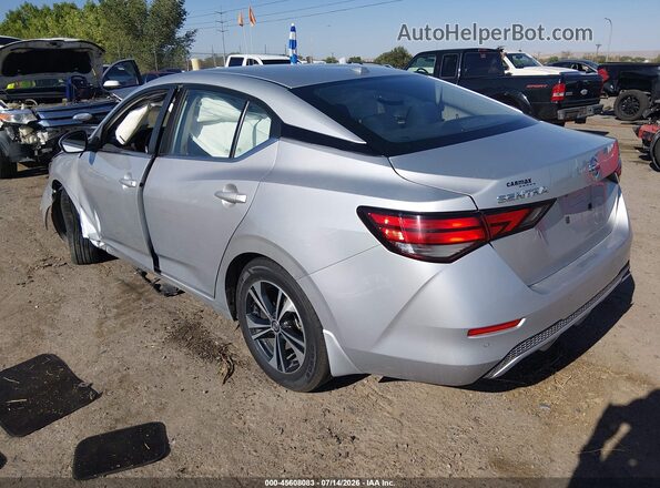 3N1AB8CV8NY272817 2022 NISSAN SENTRA Silver Задня ліва чверть