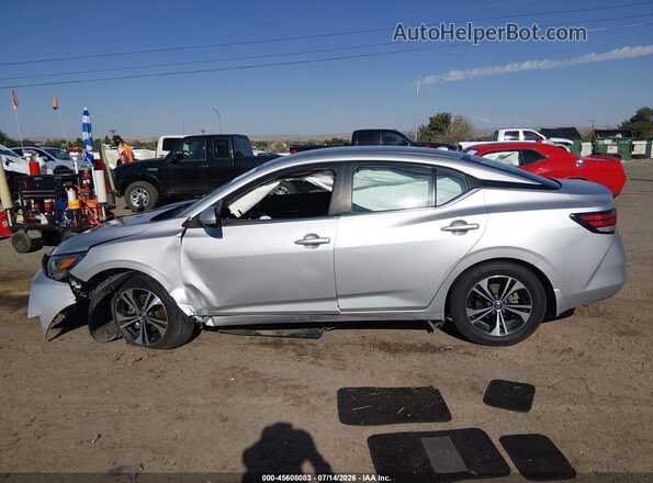 3N1AB8CV8NY272817 2022 NISSAN SENTRA Silver Панорамний вид салону 360°