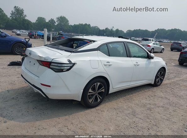 3N1AB8CV8PY226326 2023 NISSAN SENTRA White Задня права чверть