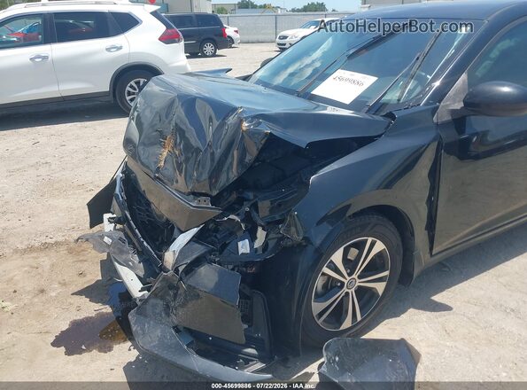 3N1AB8CV8PY233308 2023 NISSAN SENTRA Black Widok z przodu
