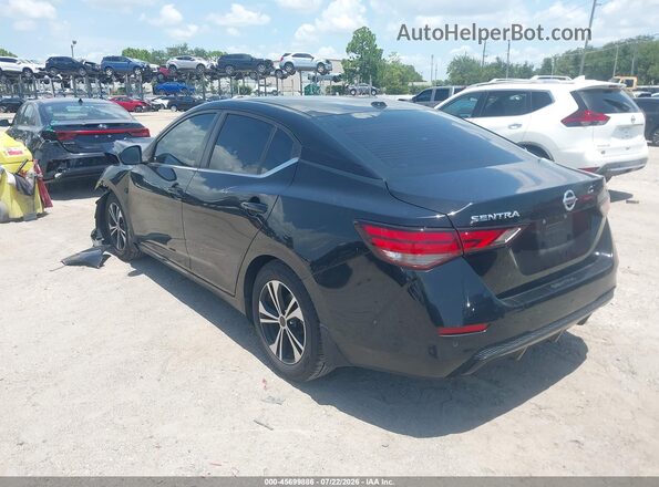 3N1AB8CV8PY233308 2023 NISSAN SENTRA Black Tył lewy