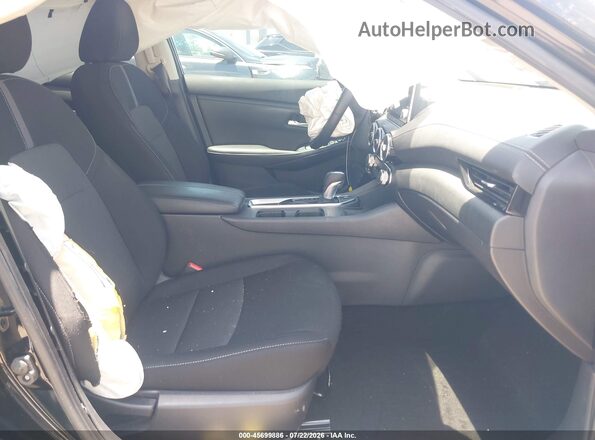 3N1AB8CV8PY233308 2023 NISSAN SENTRA Black Widok wnętrza z przodu