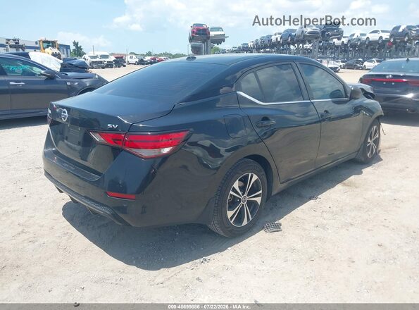 3N1AB8CV8PY233308 2023 NISSAN SENTRA Black Tył prawy