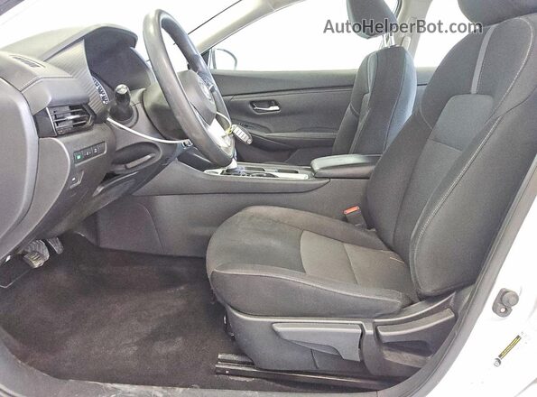 3N1AB8CV8PY254546 2023 NISSAN SENTRA Silver წინა სალონის ხედი