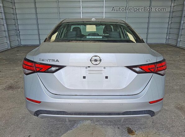 3N1AB8CV8PY254546 2023 NISSAN SENTRA Silver უკანა ხედი