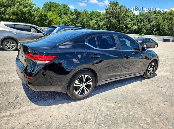 3N1AB8CV8PY256877 2023 NISSAN SENTRA Black Trasero derecho
