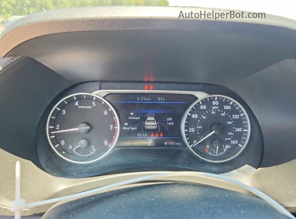 3N1AB8CV8PY256877 2023 NISSAN SENTRA Black Vista del cuadro de instrumentos