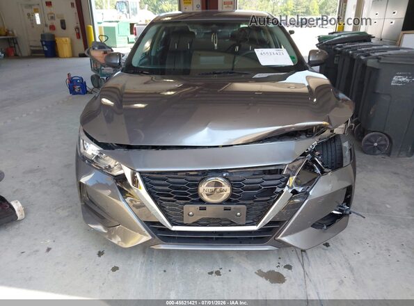 3N1AB8CV8PY262078 2023 NISSAN SENTRA Gray ხელსაწყოთა პანელის ხედი