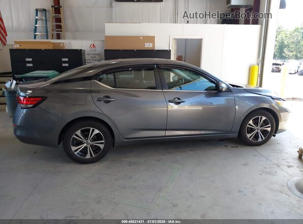 3N1AB8CV8PY262078 2023 NISSAN SENTRA Gray უკანა სალონის ხედი