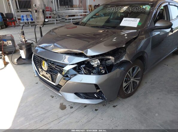 3N1AB8CV8PY262078 2023 NISSAN SENTRA Gray წინა ხედი
