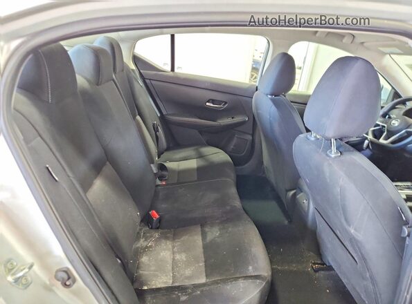 3N1AB8CV8PY287367 2023 NISSAN SENTRA Silver უკანა სავარძლების ხედი