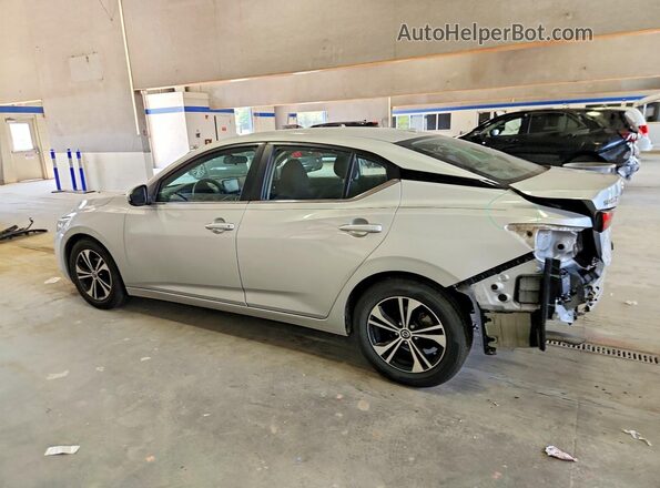 3N1AB8CV8PY287367 2023 NISSAN SENTRA Silver უკანა მარცხენა