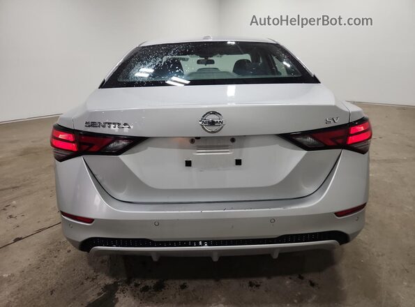 3N1AB8CV8PY303230 2023 NISSAN SENTRA Серебряный Панорамный вид салона 360°