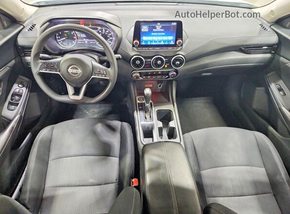 3N1AB8CV8PY303230 2023 NISSAN SENTRA Серебряный Вид панели приборов