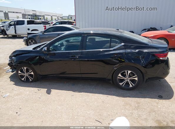 3N1AB8CV8PY305270 2023 NISSAN SENTRA Black Vista interior de 360 grados