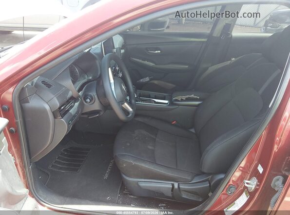 3N1AB8CV8PY312087 2023 NISSAN SENTRA Burgundy Вид салону спереду