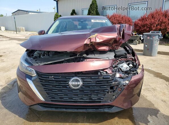 3N1AB8CV8RY202627 2024 NISSAN SENTRA Burgundy Вид спереду