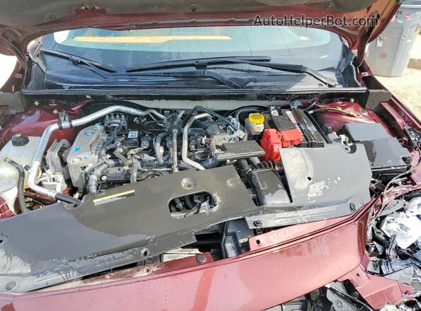 3N1AB8CV8RY202627 2024 NISSAN SENTRA Burgundy Вид задньої частини салону