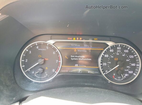3N1AB8CV8RY202627 2024 NISSAN SENTRA Burgundy Вид щитка приладів