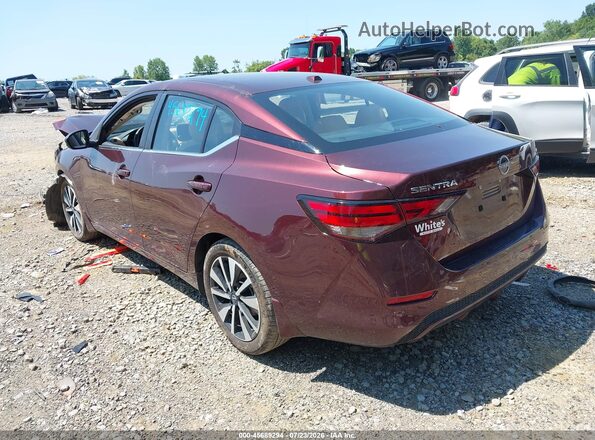 3N1AB8CV8RY203518 2024 NISSAN SENTRA Maroon უკანა მარცხენა