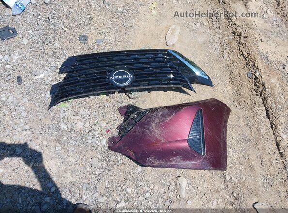 3N1AB8CV8RY203518 2024 NISSAN SENTRA Maroon ხელსაწყოთა პანელის ხედი