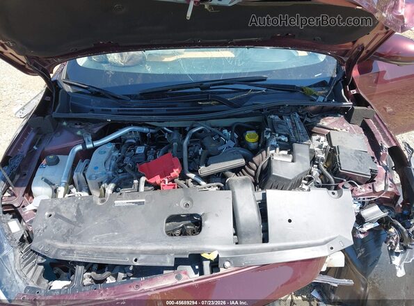 3N1AB8CV8RY203518 2024 NISSAN SENTRA Maroon უკანა ხედი