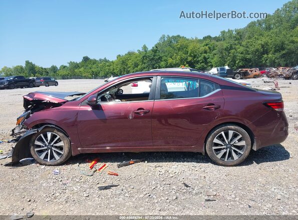3N1AB8CV8RY203518 2024 NISSAN SENTRA Maroon 