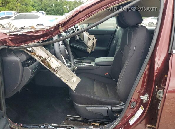 3N1AB8CV8RY246627 2024 NISSAN SENTRA Burgundy წინა სალონის ხედი
