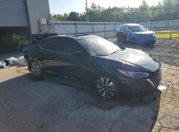 3N1AB8CV8RY264478 2024 NISSAN SENTRA Black Przód prawy