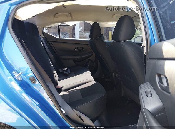 3N1AB8CV8RY279501 2024 NISSAN SENTRA Blue Vista de la etiqueta del VIN