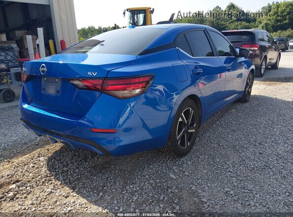 3N1AB8CV8RY279501 2024 NISSAN SENTRA Blue Trasero derecho