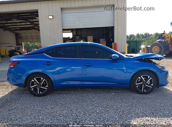3N1AB8CV8RY279501 2024 NISSAN SENTRA Blue Vista interior trasera