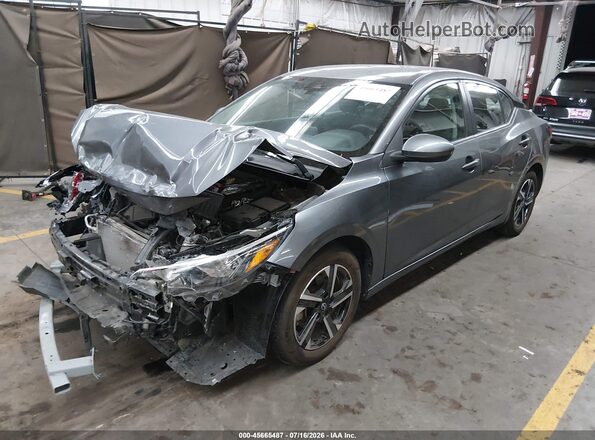 3N1AB8CV8RY291549 2024 NISSAN SENTRA Gray Vista tres cuartos delantera izquierda