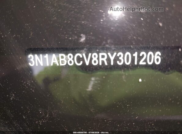 3N1AB8CV8RY301206 2024 NISSAN SENTRA Gray Vista del compartimento del motor