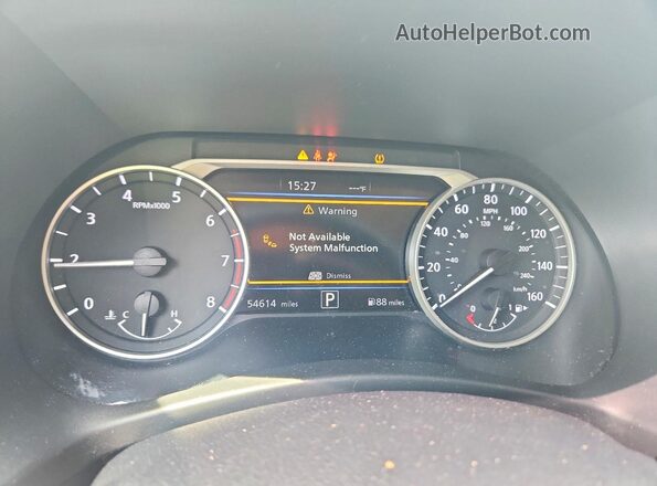 3N1AB8CV8RY309998 2024 NISSAN SENTRA Черный Вид щитка приборов