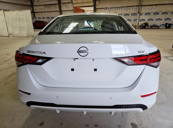 3N1AB8CV8RY345738 2024 NISSAN SENTRA White Հետևի տեսք