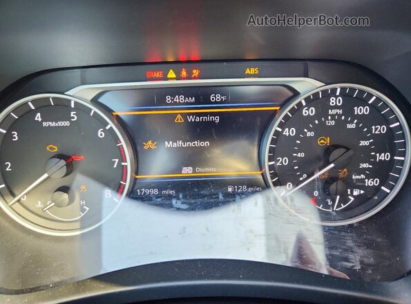 3N1AB8CV8RY359283 2024 NISSAN SENTRA Black Instrument cluster view