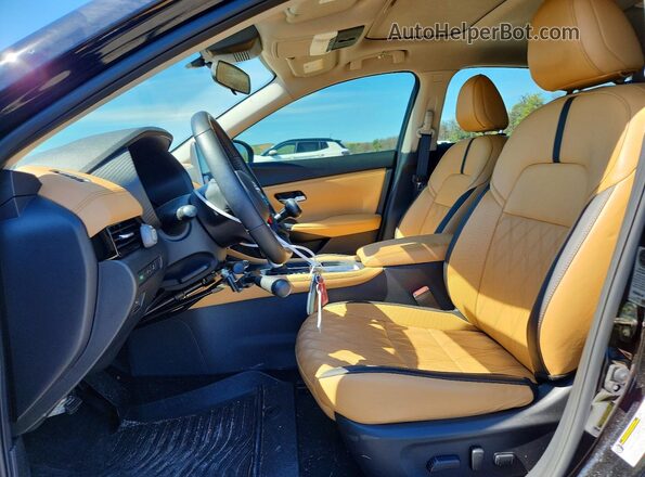 3N1AB8CV8RY368162 2024 NISSAN SENTRA Black Front interior view