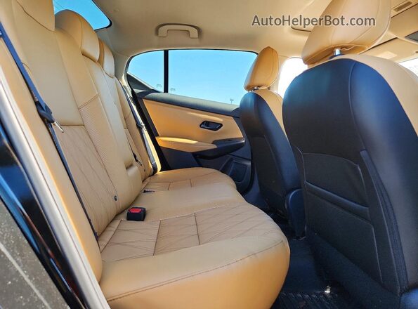 3N1AB8CV8RY368162 2024 NISSAN SENTRA Black Rear seats view