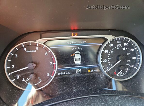 3N1AB8CV8RY368162 2024 NISSAN SENTRA Black Instrument cluster view