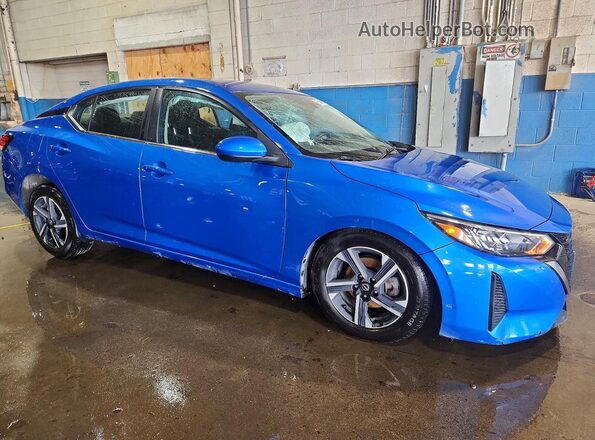 3N1AB8CV8RY378075 2024 NISSAN SENTRA Blue წინა მარჯვენა