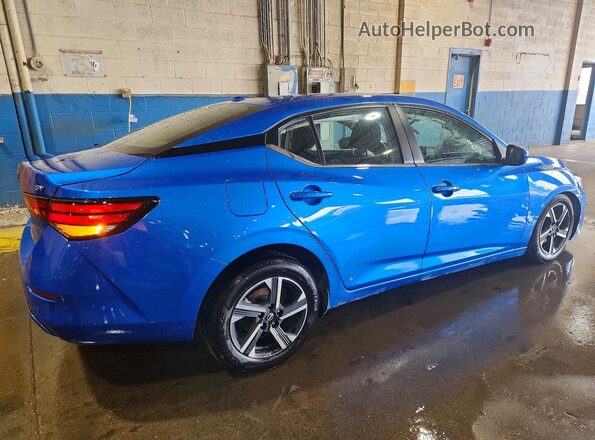 3N1AB8CV8RY378075 2024 NISSAN SENTRA Blue უკანა მარჯვენა