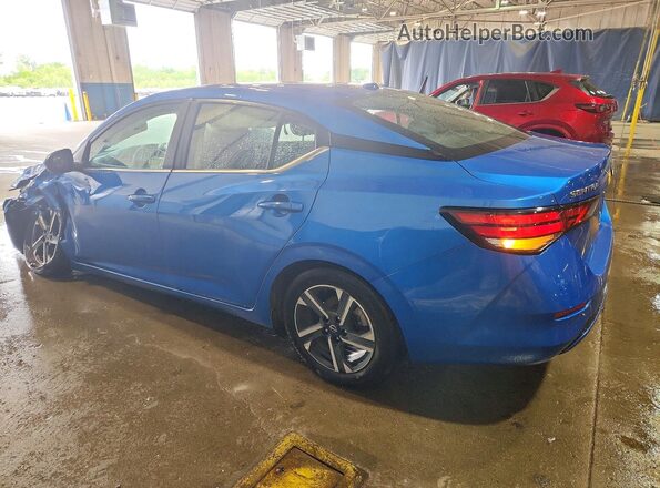 3N1AB8CV8RY378075 2024 NISSAN SENTRA Blue უკანა მარცხენა