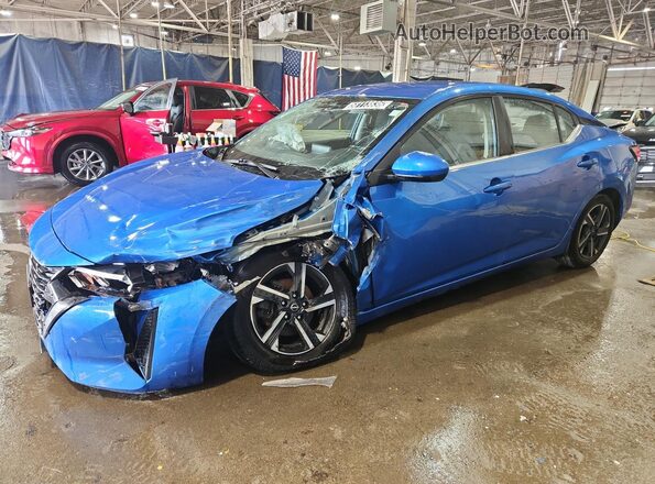 3N1AB8CV8RY378075 2024 NISSAN SENTRA Blue 