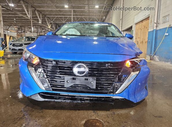 3N1AB8CV8RY378075 2024 NISSAN SENTRA Blue სალონის 360-გრადუსიანი ხედი