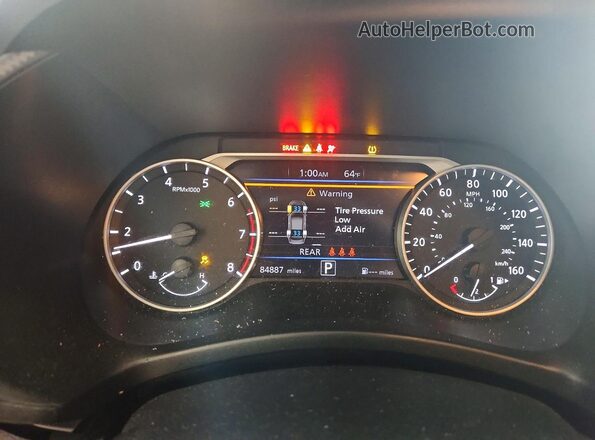 3N1AB8CV8RY378075 2024 NISSAN SENTRA Blue ხელსაწყოთა პანელის ხედი