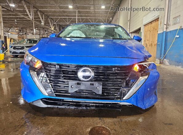 3N1AB8CV8RY378075 2024 NISSAN SENTRA Blue წინა ხედი