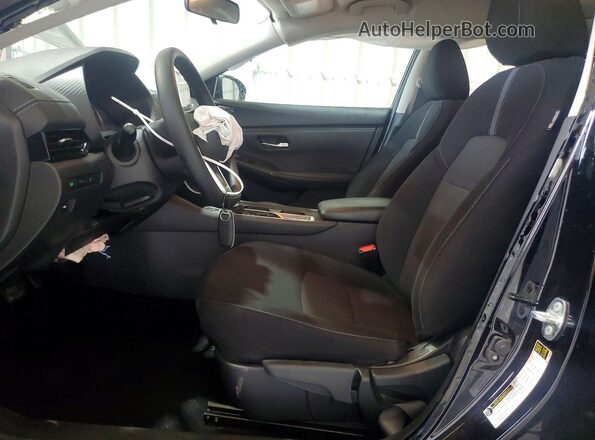3N1AB8CV8RY378321 2024 NISSAN SENTRA Black Front interior view