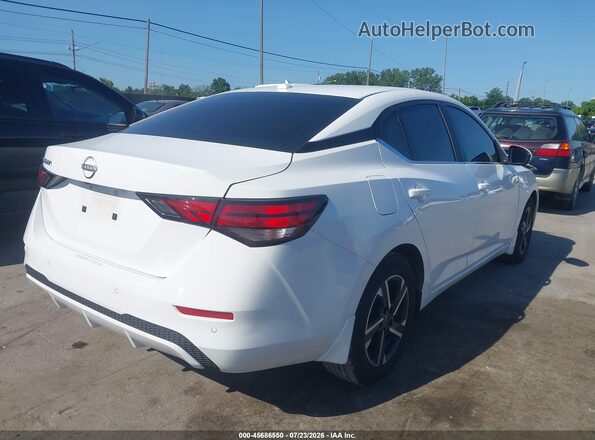 3N1AB8CV8SY248352 2025 NISSAN SENTRA White უკანა მარჯვენა