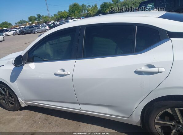 3N1AB8CV8SY248352 2025 NISSAN SENTRA White სალონის 360-გრადუსიანი ხედი